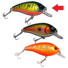 Frenetic - Wobbler Bomber 6,5cm 10g Fekete