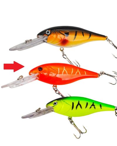 Frenetic - Wobbler Intenser 9,5cm 10g Narancs