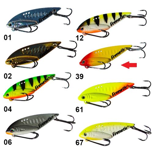 Frenetic - Silly Jig 5gr/4cm Narancs/Piros