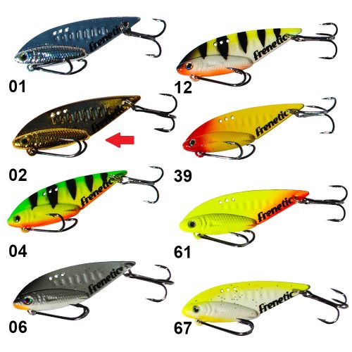 Frenetic - Silly Jig 9gr/5cm Arany