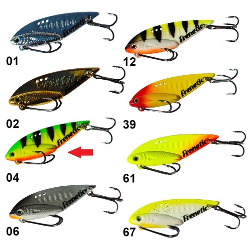 Frenetic - Silly Jig 9gr/5cm Tricolor