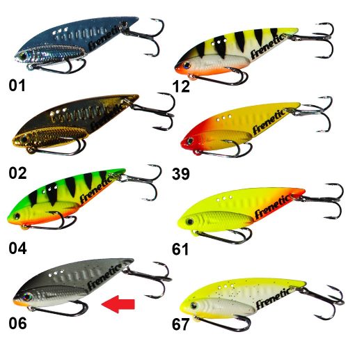 Frenetic - Silly Jig 9gr/5cm Ezüst/Fekete