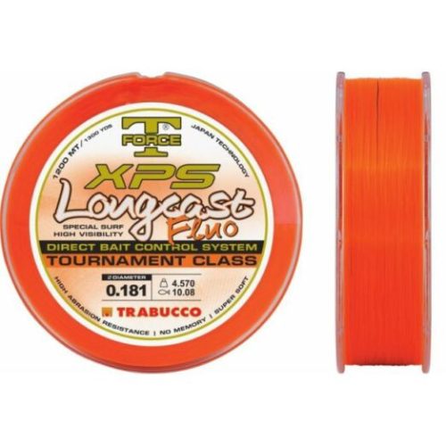 Trabucco T-Force XPS Long Cast Fluo 1200m 0,25mm