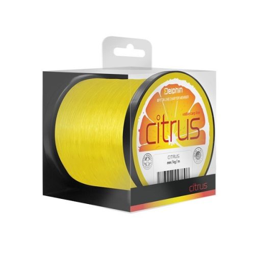 Delphin - Citrus Sárga 0,30mm 15lbs 600M