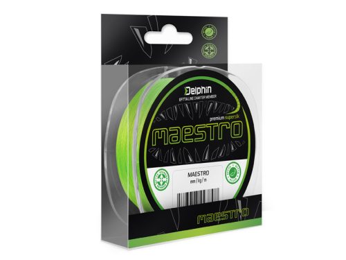 Delphin - Maestro Fluo Zöld 0,21mm 16,0kg 150m