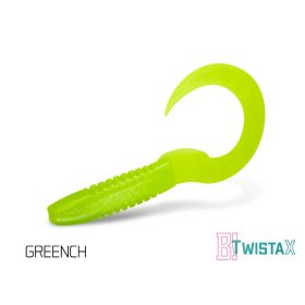 Delphin - TwistaX Eeltail UVs 6cm GreenCH