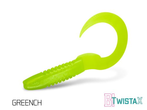 Delphin - TwistaX Eeltail UVs 6cm GreenCH