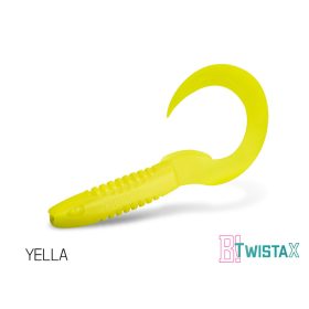 Delphin - TwistaX Eeltail UVs 6cm Yella