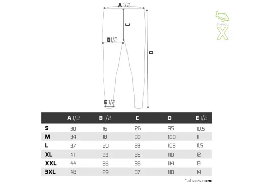 Delphin - EnergyX Thermo Aláöltözet Nadrág XL