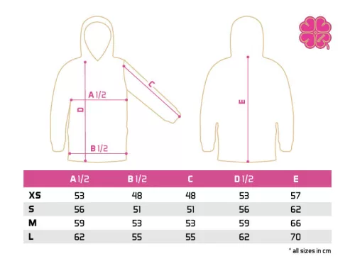 Delphin - Queen 4Love Kapucnis Pulóver S-es