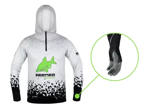 Delphin - UV Armor 50+ Kapucnis Hosszúujjú Póló S