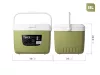 Delphin - TwiceBox 2in1 Hűtőláda Szett 5l+13l