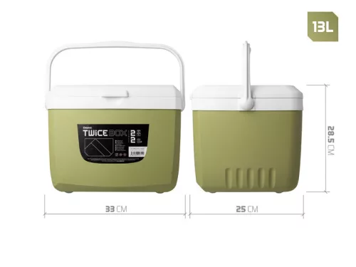 Delphin - TwiceBox 2in1 Hűtőláda Szett 5l+13l