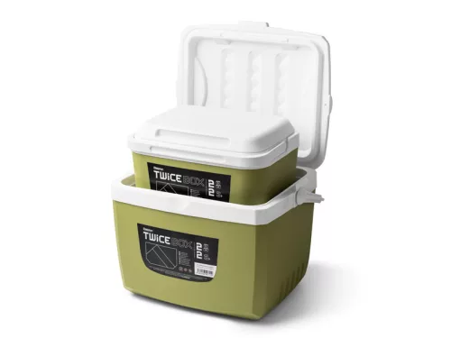 Delphin - TwiceBox 2in1 Hűtőláda Szett 5l+13l