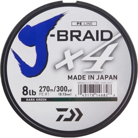 Daiwa - J-Braid X4 0,21mm 135M