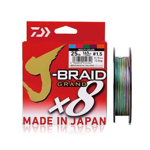 Daiwa - J-Braid Grand X8 0,13mm 150m Multicolor