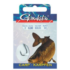 Gamakatsu - Bkg-3310F Carp Előkötött Horog 2-es 10/Cs (-30)   Gamakatsu - Bkg-3310F Carp Előkötött Horog 2-es 10/Cs (-30)