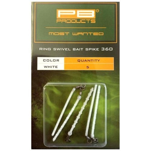 PB Products - Ring Swivel Bait Spike 360 5db/cs