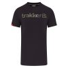 Trakker - CR Logo T-Shirt Black Camo - XXL-es