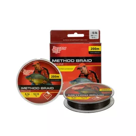 Benzar - Method Braid 0,14mm 8,23kg 200m Dark Brown