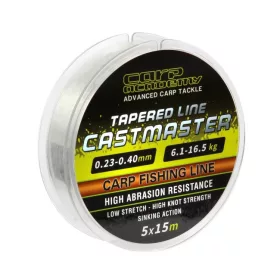 Carp Academy - Castmaster Tapered Line 5x15m 0.23-0.40mm