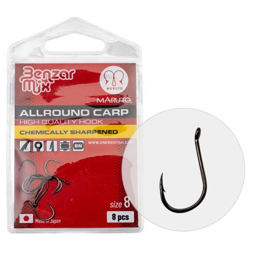 Benzar Allround Carp Horog 12-es 10db/cs