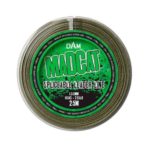 MADCAT - Spliceable Leader 25m 1.00mm 110kg 250lbs Green (-30)