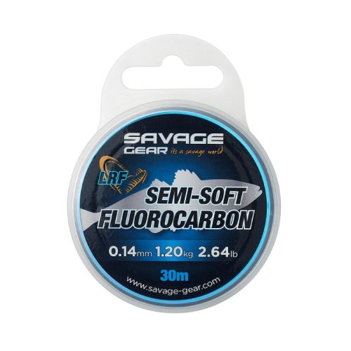 Savage Gear - Semi-Soft Fluorocarbon LRF 30m 0.14mm 1.2kg 2.64lb Clear (-30)