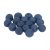 NEVIS - BLACK RUBBER BEADS 5MM