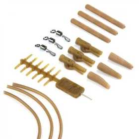   Carp Academy - Komplett végszerelék-lágy csövön 3db (356467)