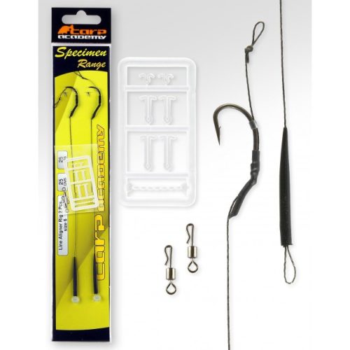 Carp Academy - Line Aliger Rig 6-os Méret 2db/cs