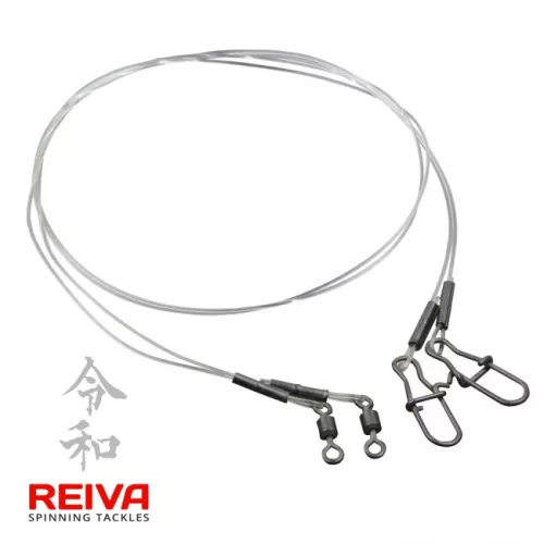 Reiva - Fluorocarbon Előke 30cm Hosszú 0,45mm Előkezsinóron 2db/cs
