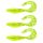 Nevis - Twister Shad 11cm Zöld Flitter 3db/cs