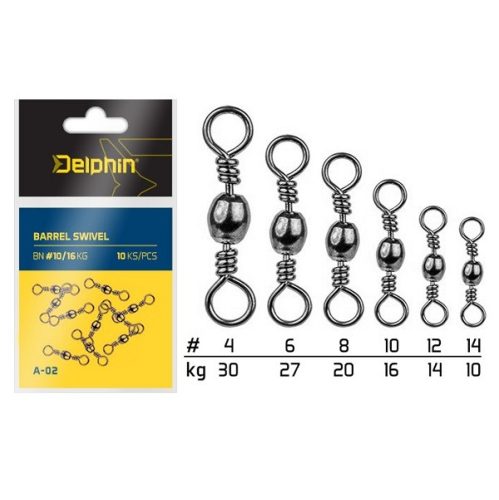 Delphin - Barrel Swivel A-02/10Db Bn/14