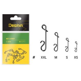 Delphin - Kapocs - Csomómentes C-02 Xs-es 10Db/Cs (-30)