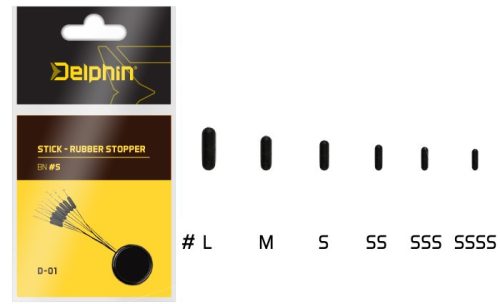 Delphin - Stick Rubber Stopper Ss