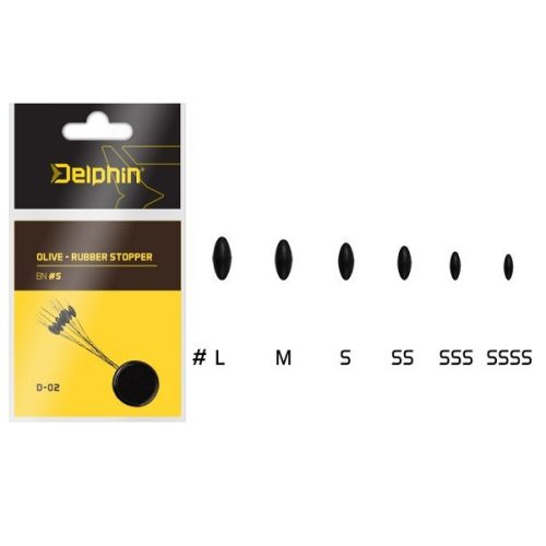 Delphin - Olive - Rubber Stopper Sss