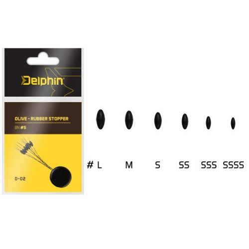 Delphin - Olive-Rubber Stopper S