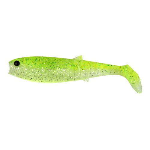 Nevis - Wiper Shad 10cm Zöld-Ezüst-Csillámos