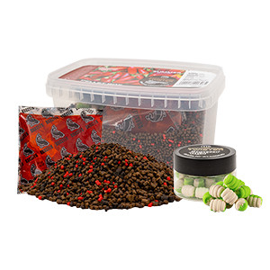 Benzar Mix - Summer Pellet Box - Chili-Kolbász + Twister