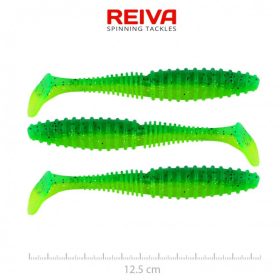 Reiva - Zander Power Shad 12,5cm Zöld Csillám