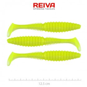 Reiva - Zander Power Shad 12,5cm Fluo Zöld