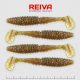 Reiva - Zander Power Shad 8cm Barna Flitter 5db/cs