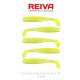 Reiva - Flat Minnow Shad 5cm Flash Lemonade