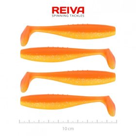 Reiva - Flat Minnow Shad 10cm Shiny Orange