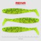 Reiva - Flat Minnow Shad 12,5cm Zöld Flitter 3db/cs