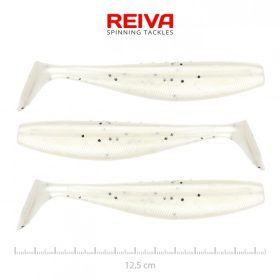 Reiva - Flat Minnow Shad 12,5cm Pearl Dot