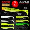 Reiva - Flash Shad 10cm Classic White 4db/cs