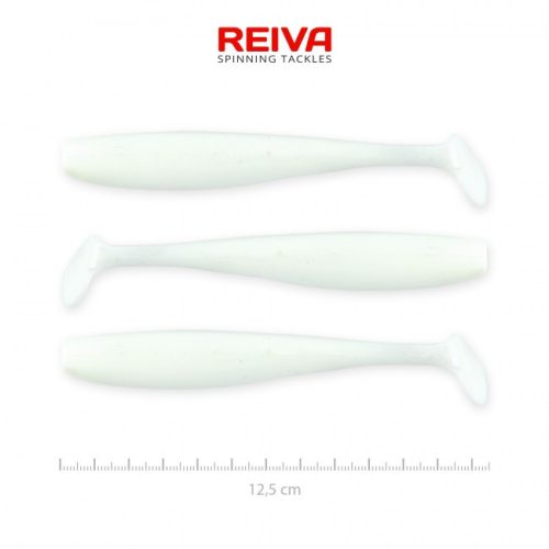 Reiva - Flash Shad 12.5cm Classic White 3db/cs