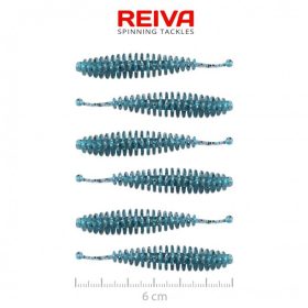 Reiva - Tiny Worm 6cm Blue Shiner